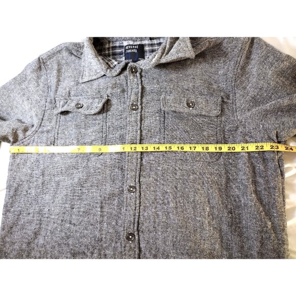 Reverse Threads Pursuit Shirt Jacket XL Gray Lined - Picture 6 of 7